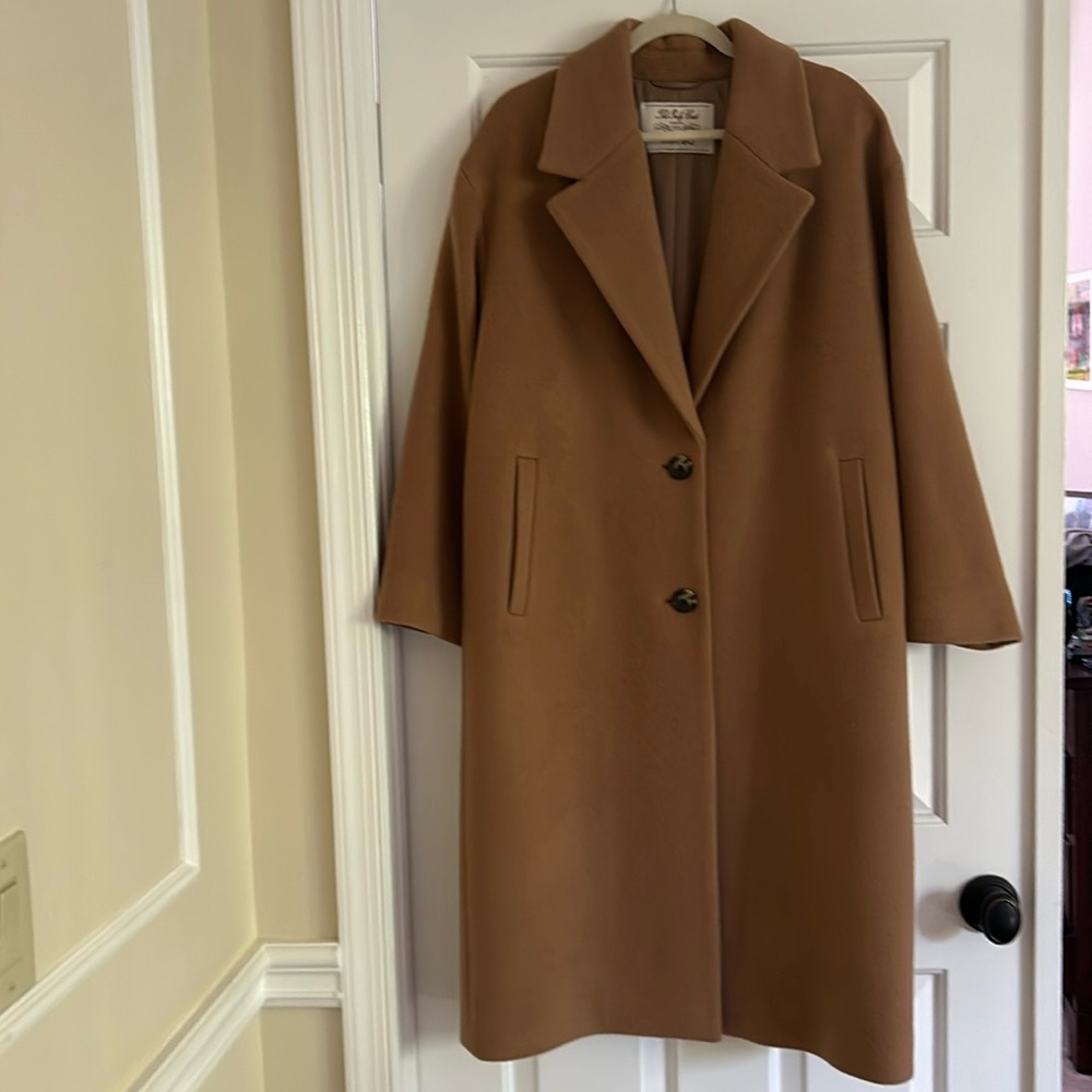 Aritzia Wilfred - The Only Coat Camel Size Small